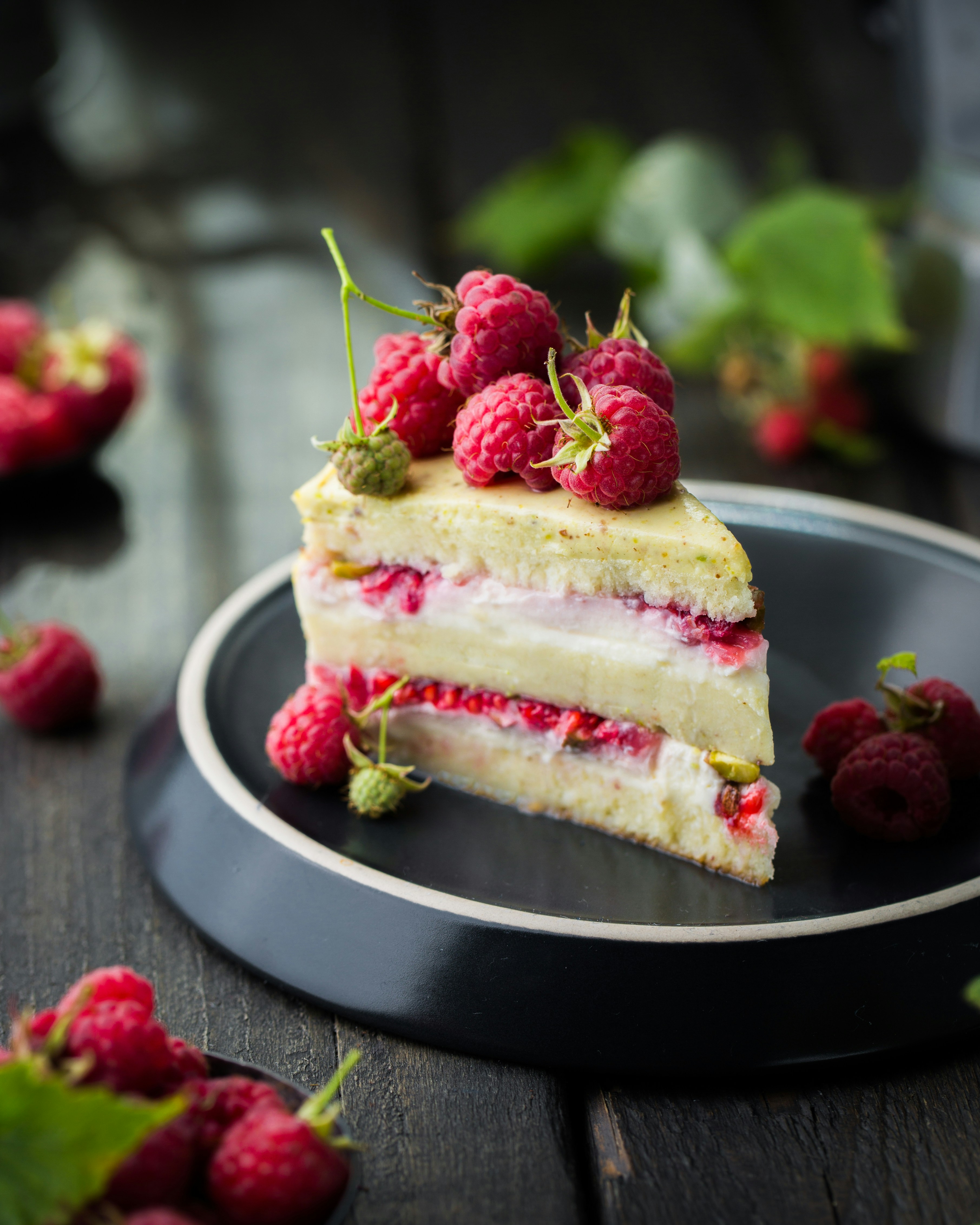 A delicious dessert cheesecake.
